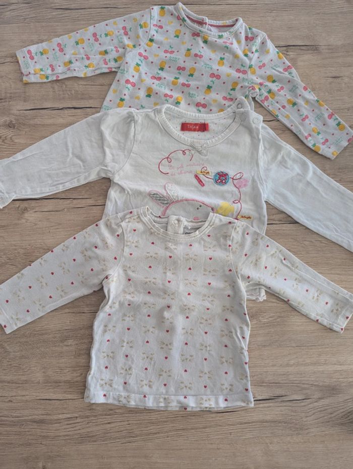 Lot de 3 t shirt 9 mois