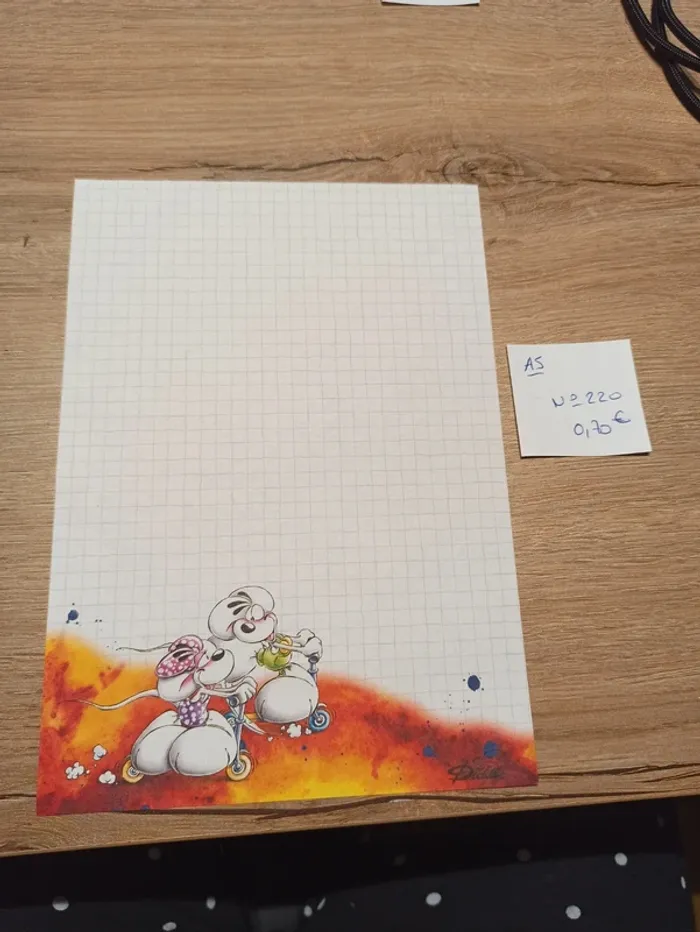 Feuille Diddl A5 220 0,70€