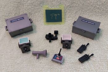 lot Playmobil cinéma expédition photo film projecteur spot malle hygiaphone