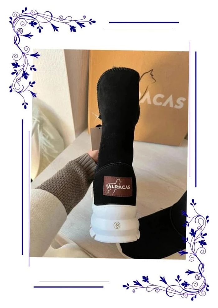 Bottes Cuir Noir très chaudes d’hiver 38 neuves - photo numéro 4