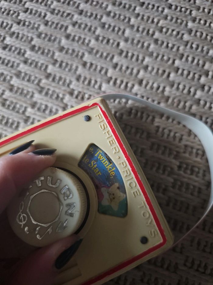 Boîte à musique fisher price twinkle little star vintage - photo numéro 18