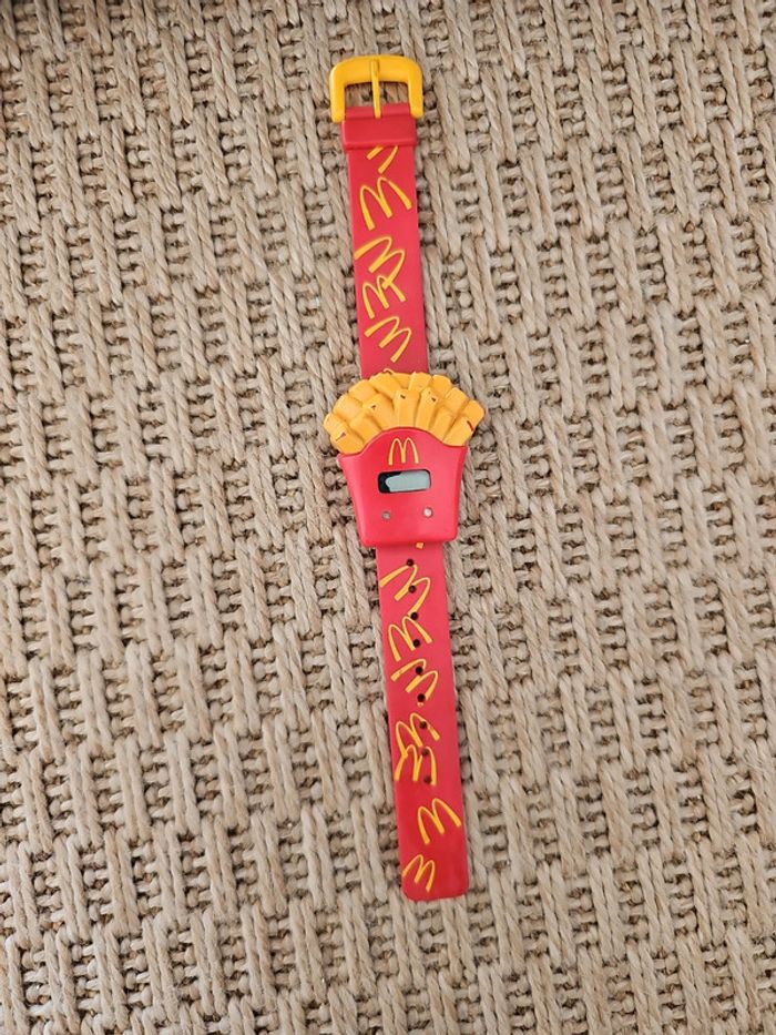 Montre frites McDonald's vintage