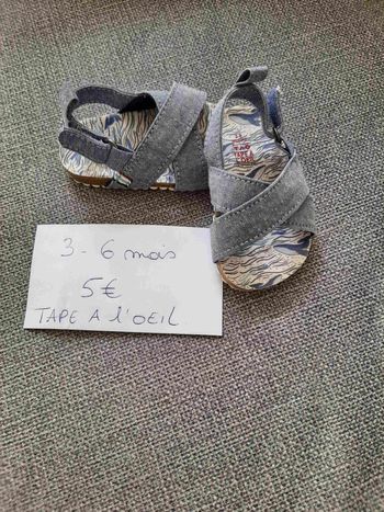 Sandales tape a loeil