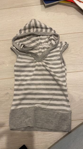 Tee shirt avec capuche