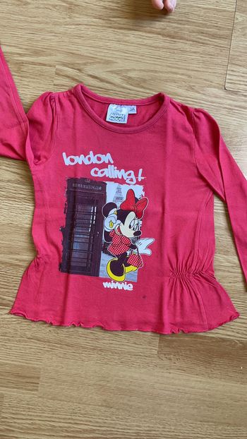Haut manches longues minnie 3 ans