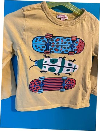 T-shirt manches longues garçon 3 ans DPAM