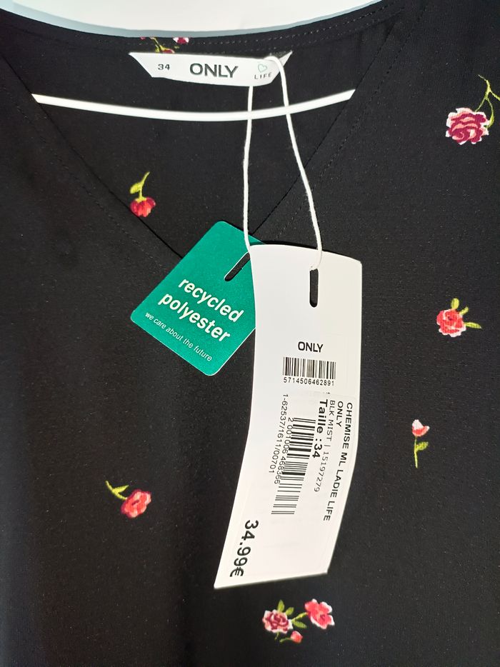 Blouse femme Only, taille 34 - photo numéro 4