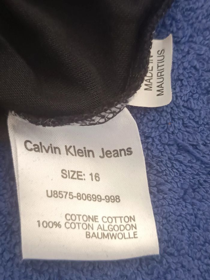 T-shirt Calvin Klein 16ans - photo numéro 3