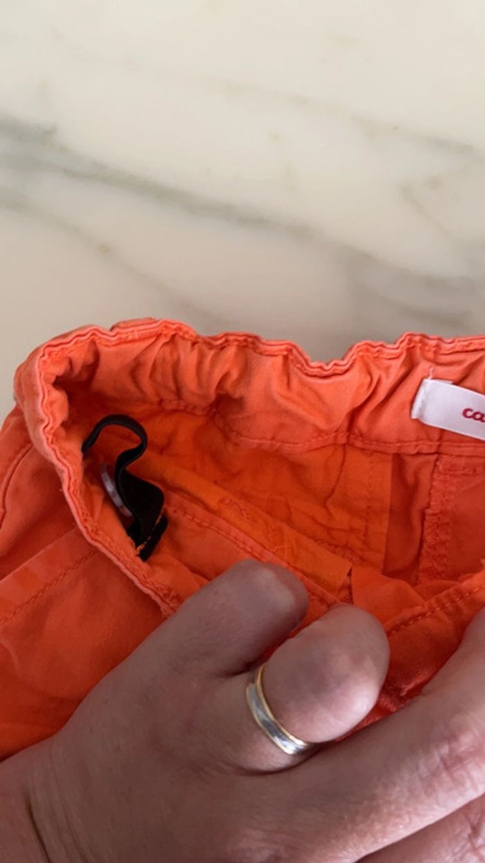 Short catimini orange 4 ans - photo numéro 4