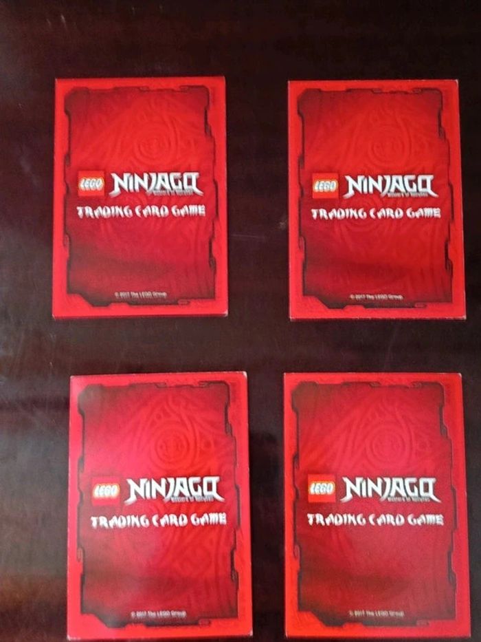 Lot 4 cartes Ninjago Zane - photo numéro 6