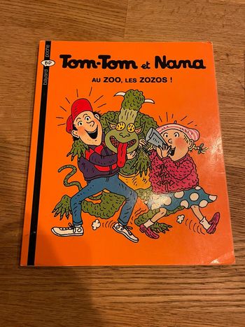 Livre BD Tom Tom et Nana Au zoo les zozos ! Numéro 24