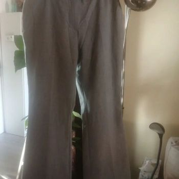 🌸Pantalon  gris Taille haute fit loose Taille 40 "Etam" 🌸