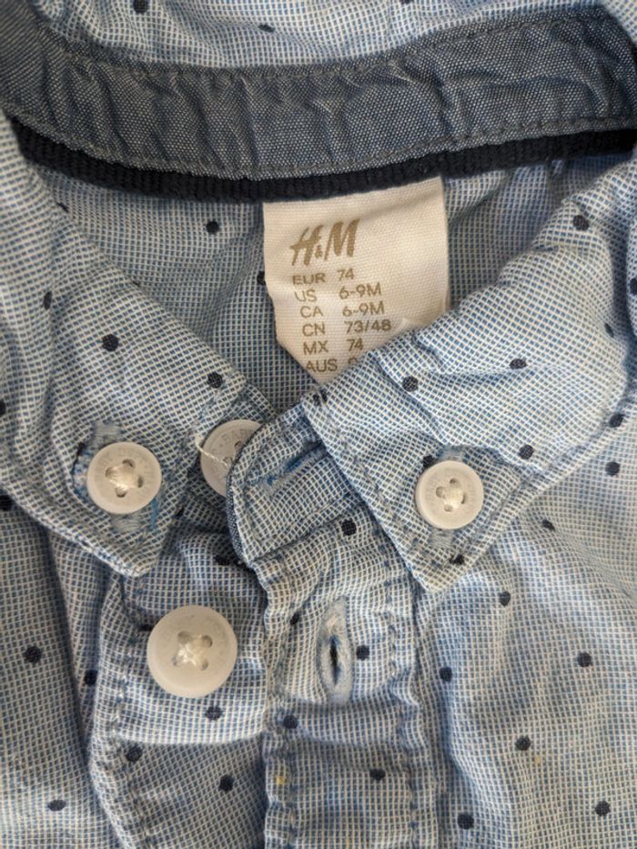 Ensemble habillé (cérémonie , anniversaire) pour bébé taille 74 cm - photo numéro 3