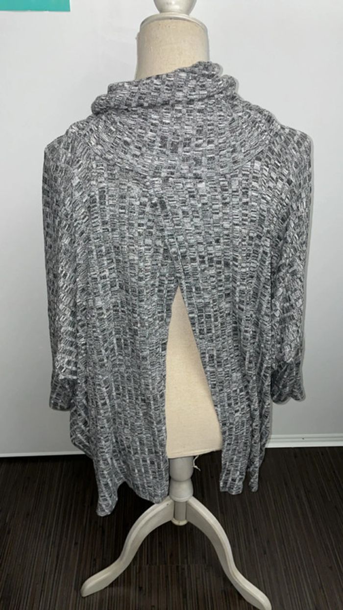 Cape grise chiné Rue 21 TS - photo numéro 2