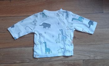 T shirt de corps 1 mois