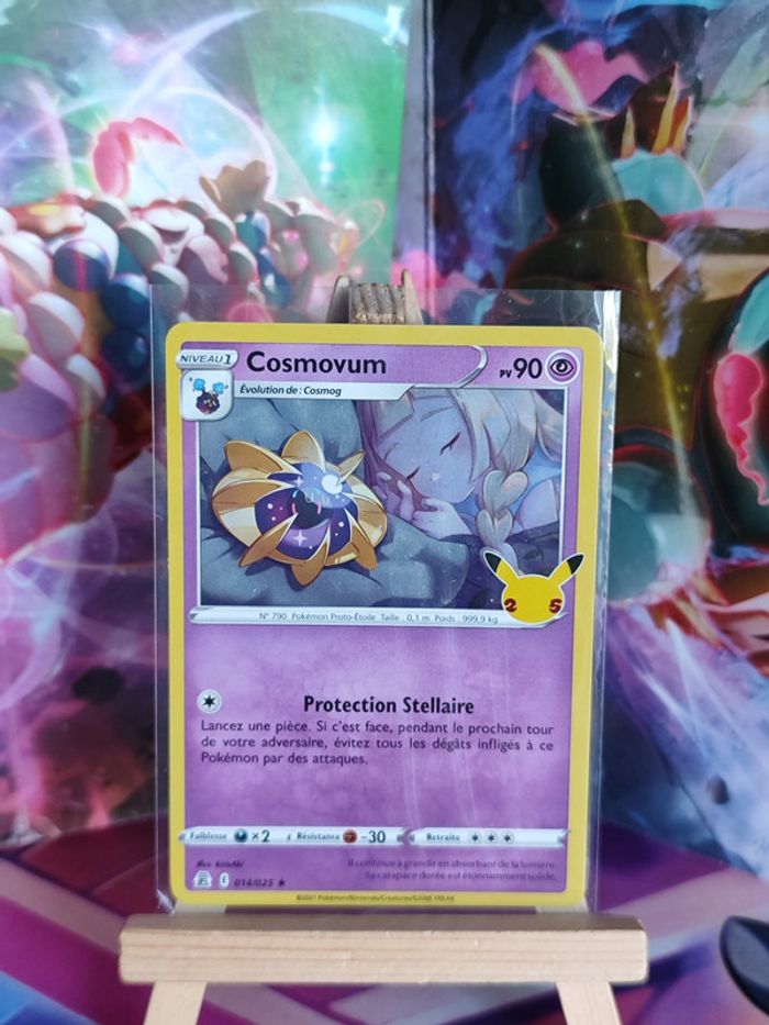 Cosmovum 14/25 rare holo célébrations