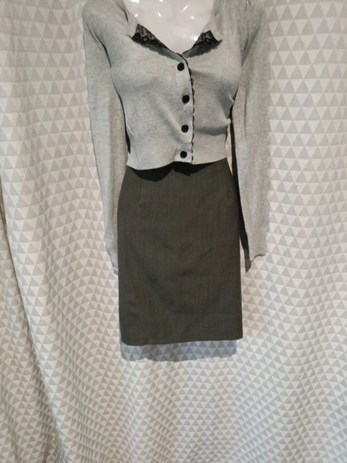 Jupe de tailleur taille 36