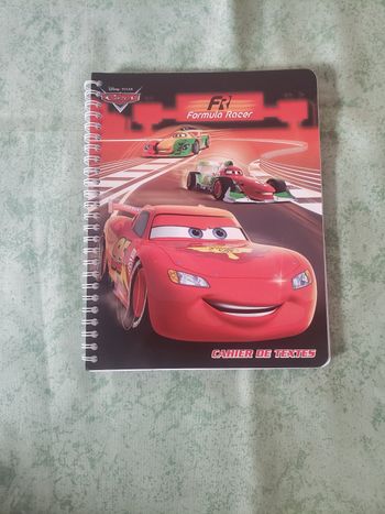 Cahier de texte Cars
