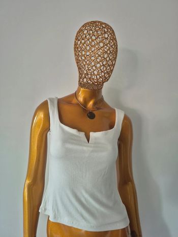 Top Blanc Femme