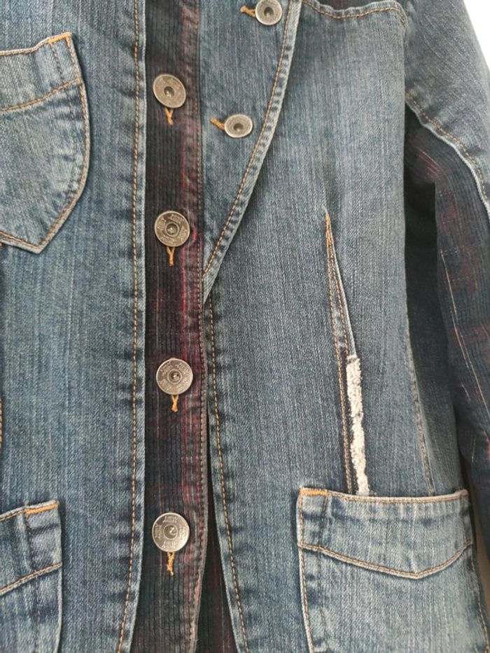 Veste en jean doublé New man taille 40 - photo numéro 2