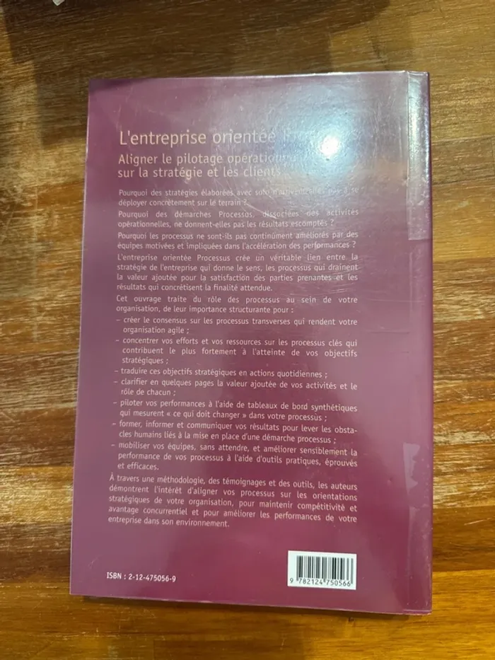 Livre l’entreprise orientée processus - photo numéro 3