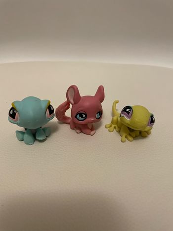 Lot de trois Petshop