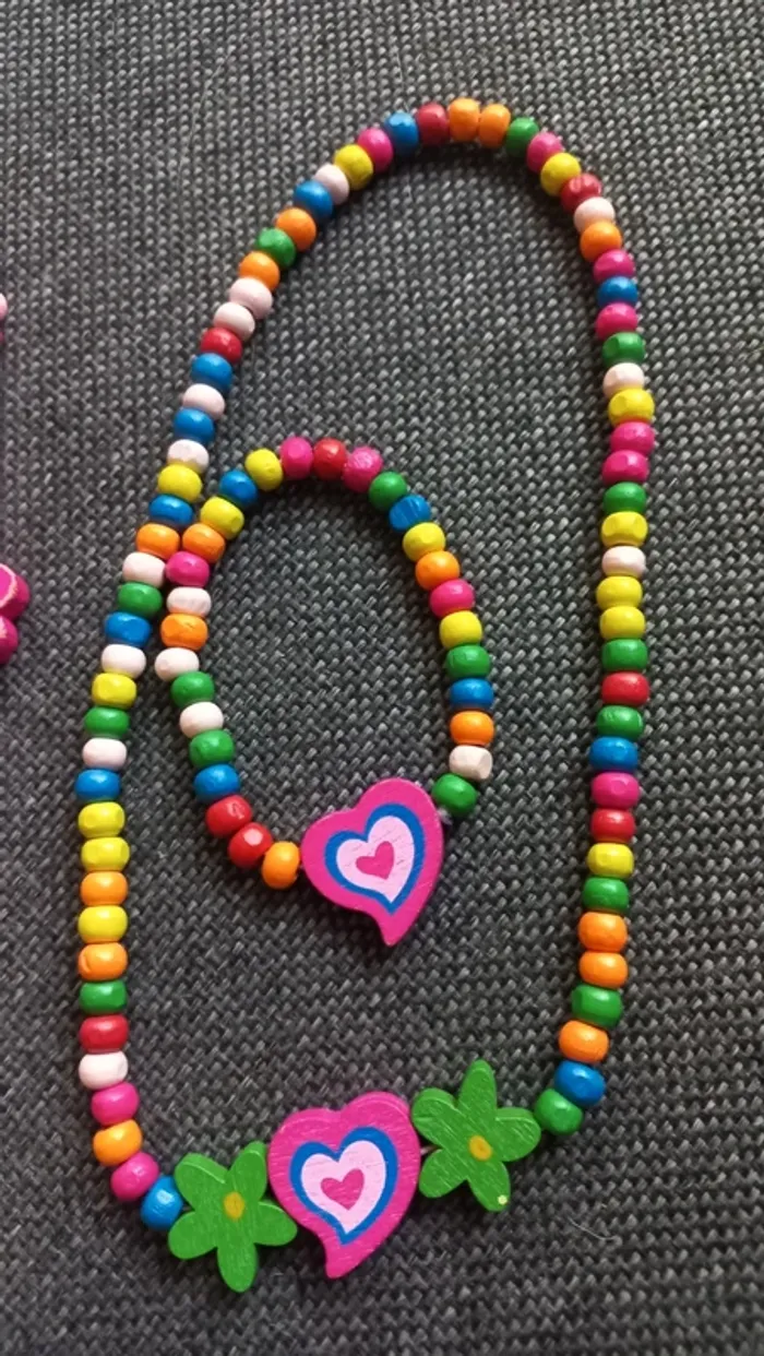 Bracelets colliers montre en bois - photo numéro 3