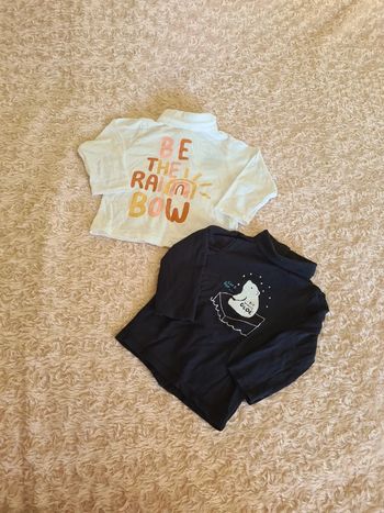 Lot de 2 sous pull col roulé