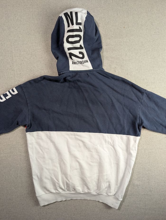Hoodie YOUR TURN - Amsterdam Red Light District - Bleu/Blanc/Rouge - M - photo numéro 7