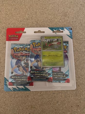 Pokémon tripack aventures ensemble ev09