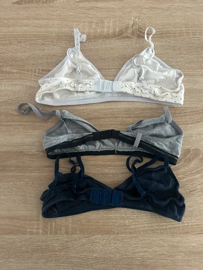 Lot de 3 soutiens gorge fille 85 B - photo numéro 2