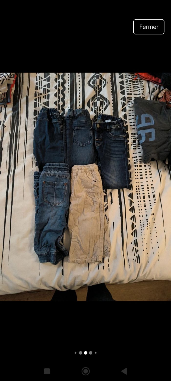 Lot de 34 vêtements garçon taille 12 mois - photo numéro 5