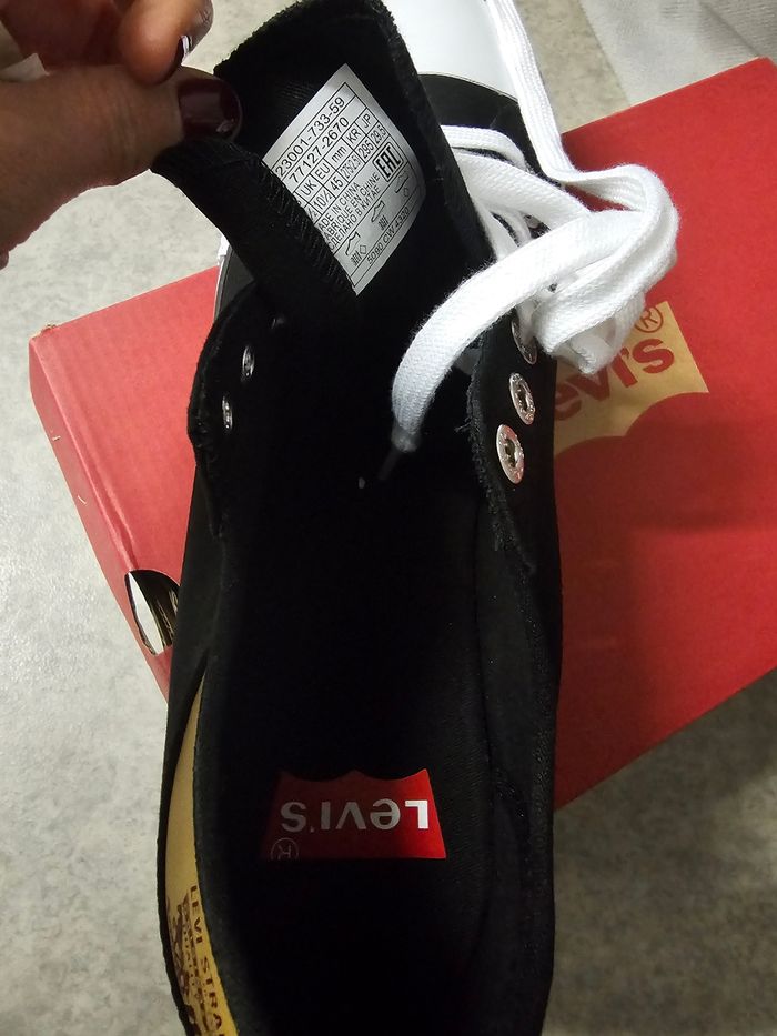 Levi's basket stan buck pointure 45 homme neuve avec boite 55e - photo numéro 5