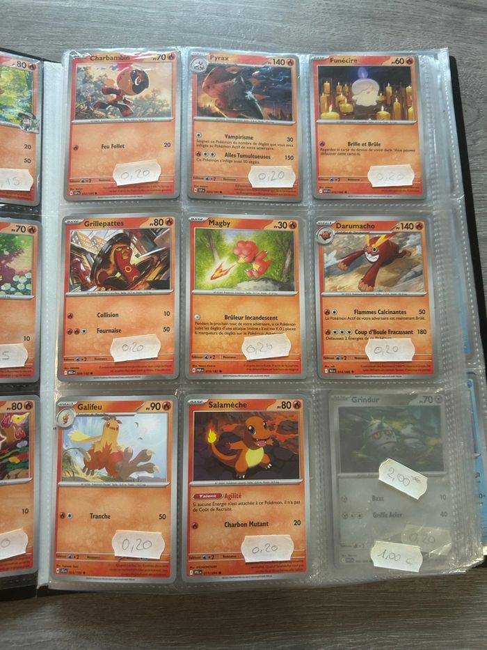 Carte Pokémon feu - photo numéro 3