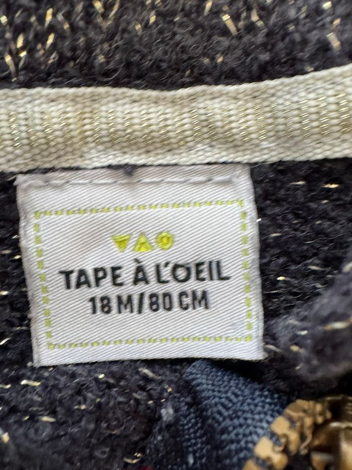 Ensemble bébé fille bleu doré Tape à l'oeil - photo numéro 4