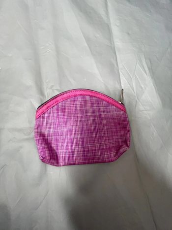 Petit porte-monnaie violet et rose