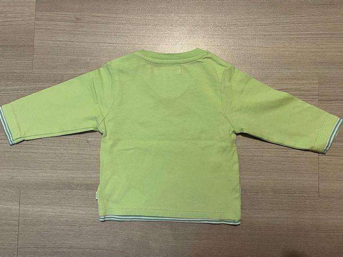 T-shirt vert pomme Whale’s Friends 6 mois - photo numéro 3
