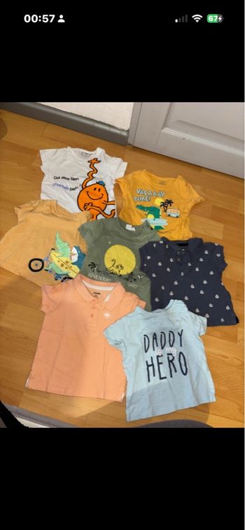 Lot de t-shirt