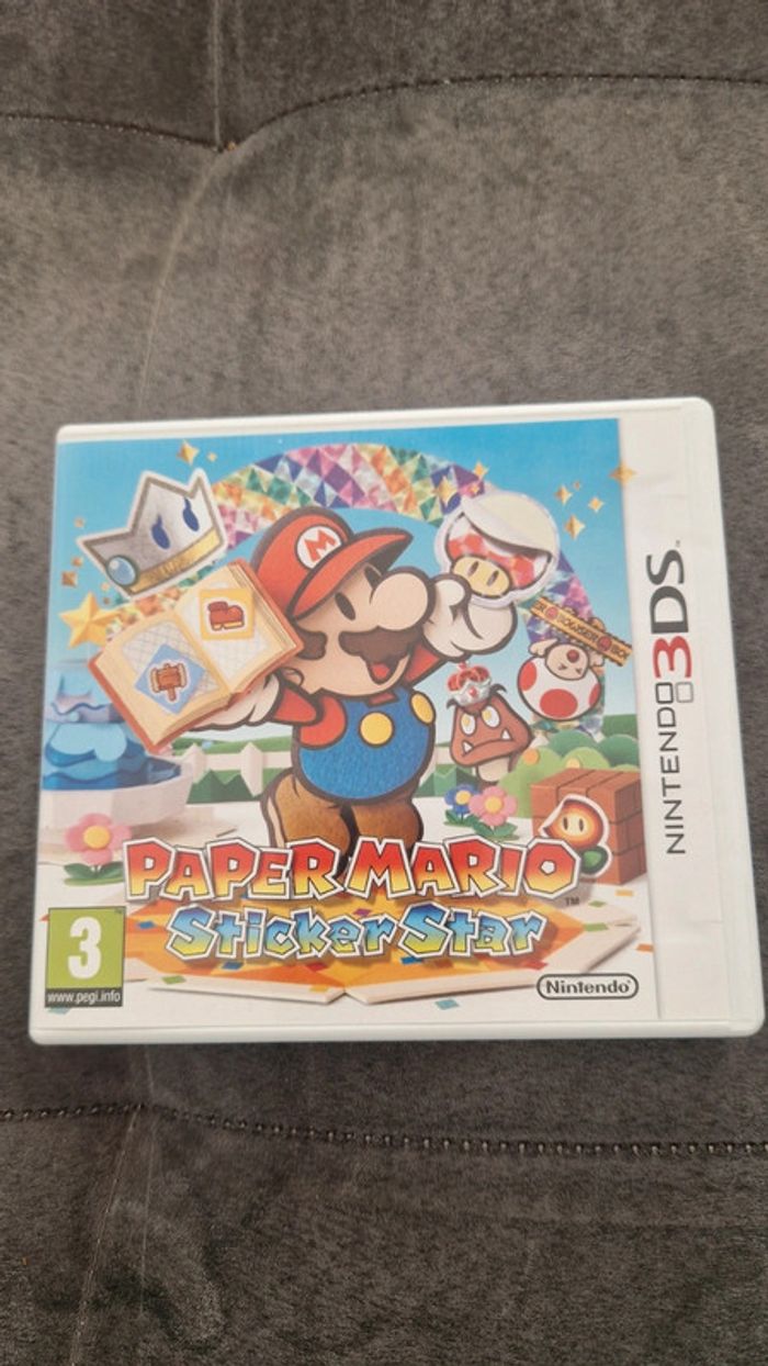 Paper Mario Sticker Star 3ds