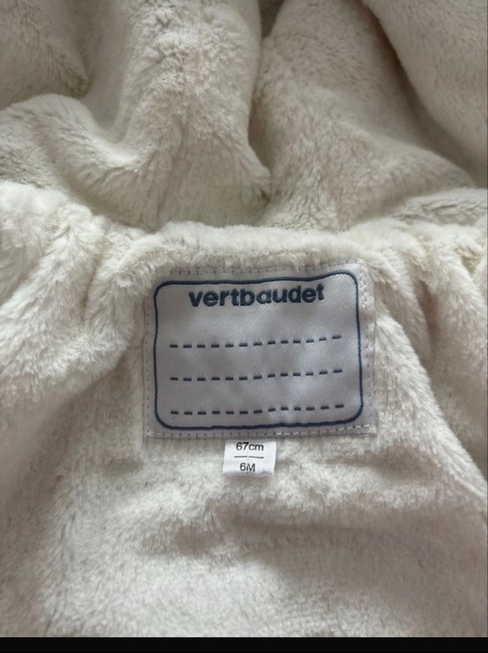 Manteau hiver Vertbaudet 6 mois - photo numéro 6
