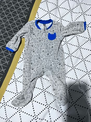 Pyjama gris chat orchestra 3mois