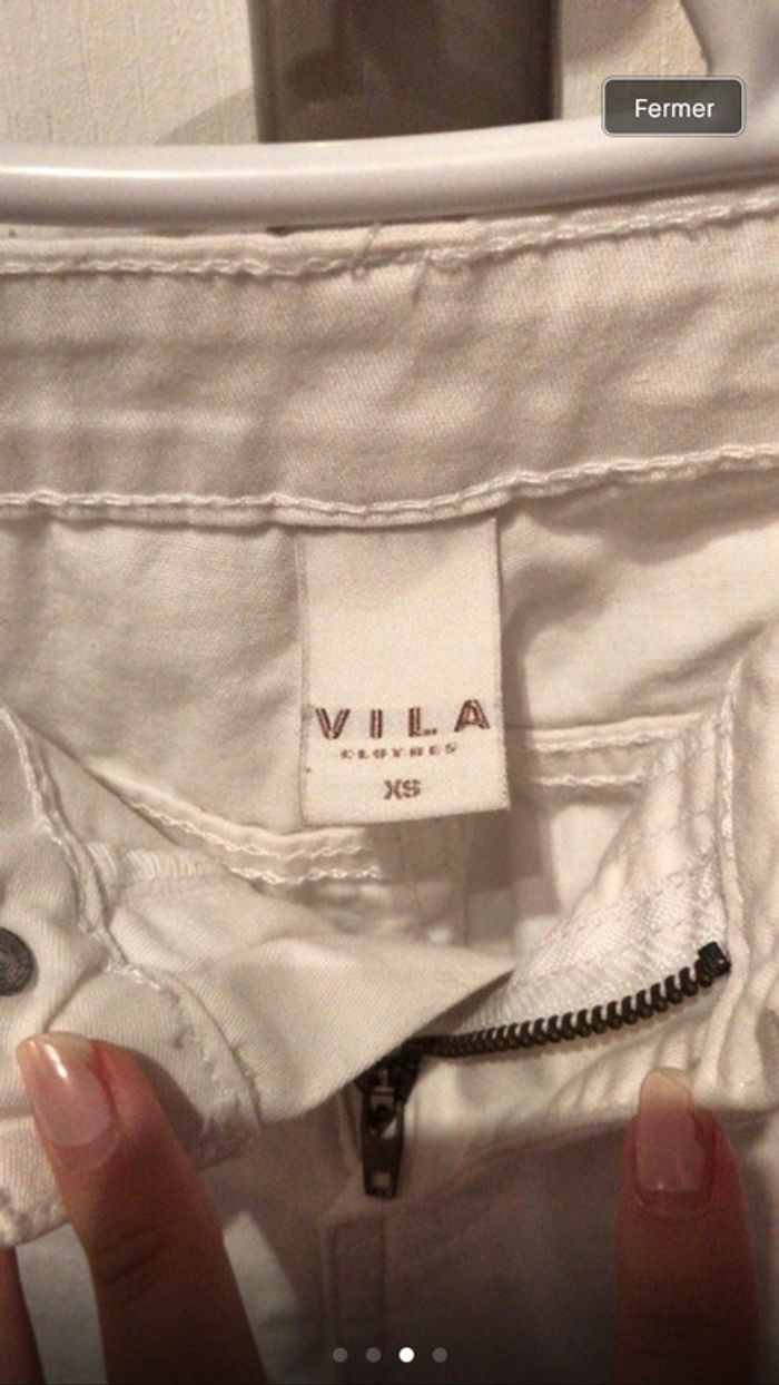 Jeans blanc - photo numéro 3