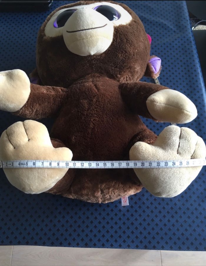 Grande peluche singe - photo numéro 6