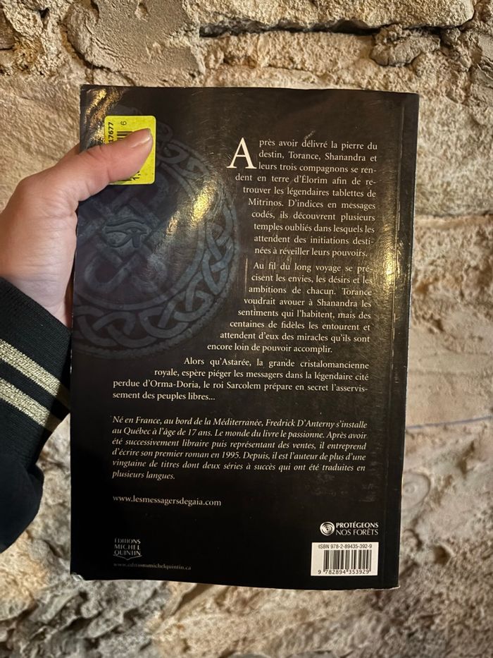 Livre les messagers de Gaïa :: les tablettes de mitrinos - photo numéro 3