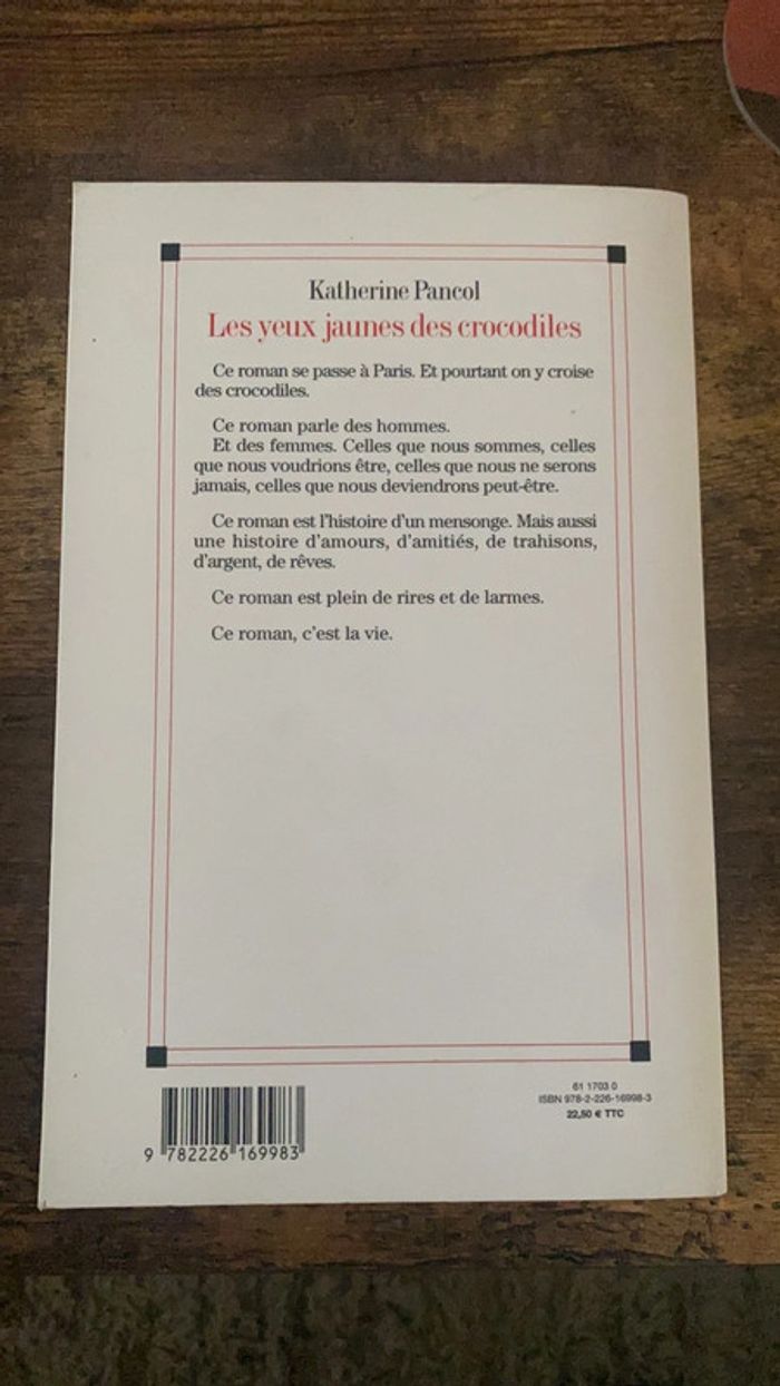 les yeux jaunes des crocodiles - photo numéro 2