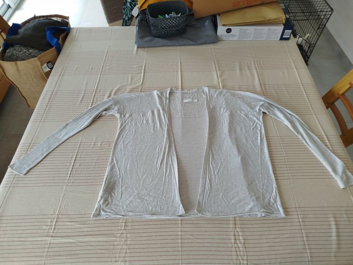 Gilet ou cardigan écru Promod taille M
