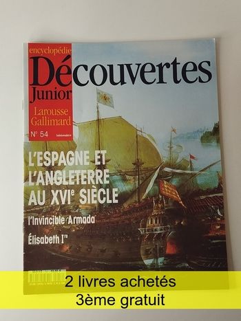 Num 54 de encyclopédie Découvertes junior (1990-92)