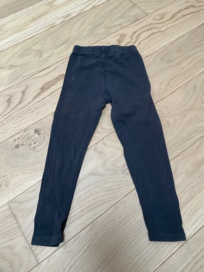 Legging marron foncé 4 ans