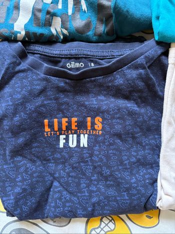 Lot de tee shirt à manches longues