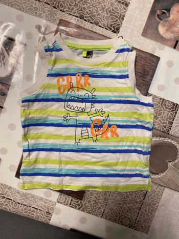 Débardeur 9 mois garçon